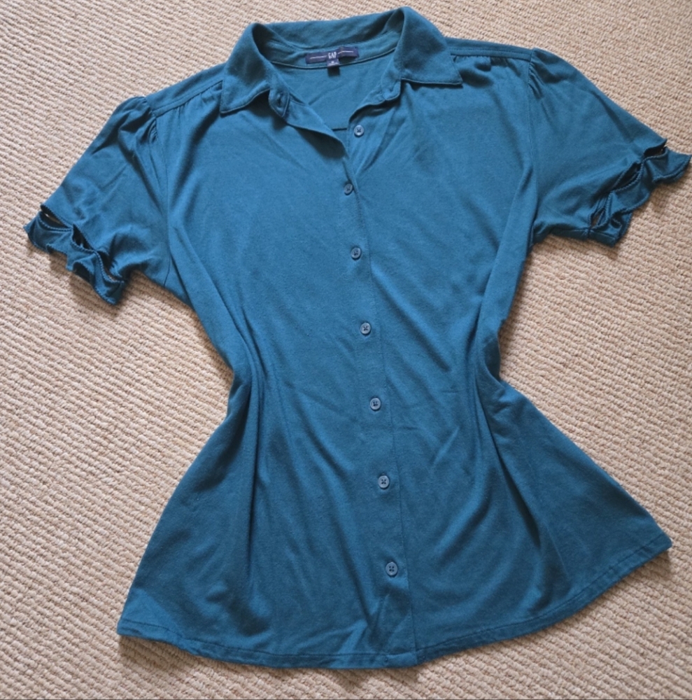 Teal Gap Top S